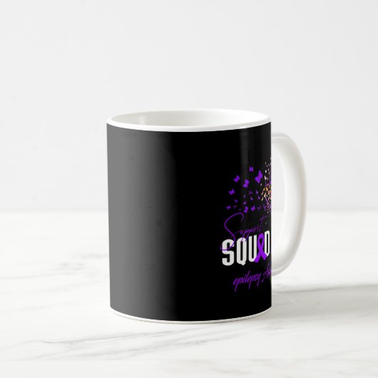 Support Squad For Epilepsy Awareness  Kaffeetasse (VorderseiteRechts)