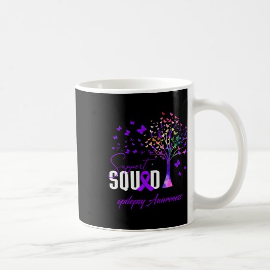 Support Squad For Epilepsy Awareness  Kaffeetasse (Rechts)