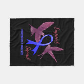 Support-Squad für den Bekanntheitskrieger Fleecedecke (Vorderseite (Horizontal))