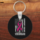 Support Squad Hemochromatosis Awareness Humor Schlüsselanhänger (Vorderseite)