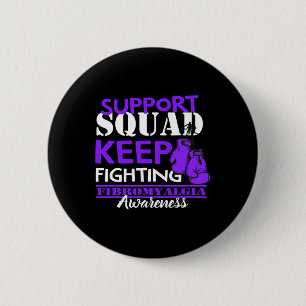 Support Squad I Chronic Pain Response Fibromyalgie Button