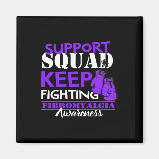 Support Squad I Chronic Pain Response Fibromyalgie Magnet (Vorne)