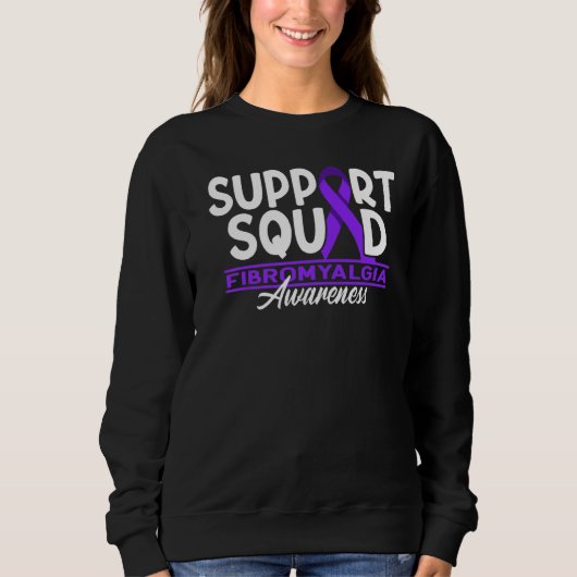Support Squad I Chronic Pain Response Fibromyalgie Sweatshirt (Vorderseite)
