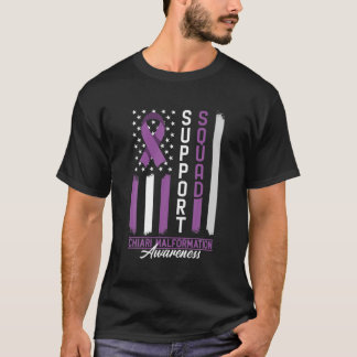 Support Squad I CM Cerebellum Chiari Malformation T-Shirt