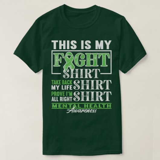 Support Squad I Fight Shirt I Depression & Mental (Design vorne)