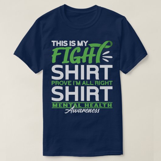 Support Squad I Fight Shirt I Depression & Mental (Design vorne)