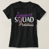 Support Squad I Urinary Bladder Cancer Awareness T-Shirt (Design vorne)