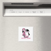 Support Squad Ich bin für Sie da Pinguin Brust Magnet (In Situ (Geschirrspüler))