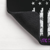 Support Squad - Lila Bauchspeicheldrüsenkrebs-Bewu Mousepad (Ecke)