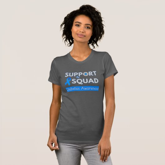 Support Squad - monatliches Design zur Sensibilisi T-Shirt (Vorne ganz)