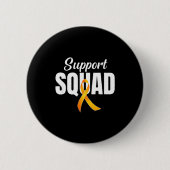Support Squad Ms Multiple Sclerosis Awareness Oran Button (Vorderseite)