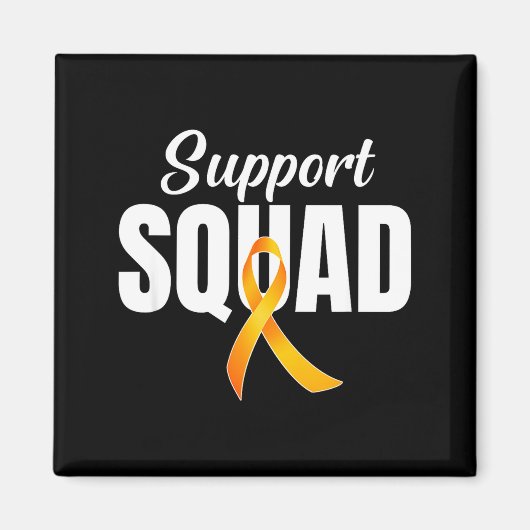 Support Squad Ms Multiple Sclerosis Awareness Oran Magnet (Vorne)