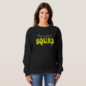 Support Squad Obesity Awareness Yellow Ribbon   Sweatshirt (Vorne ganz)