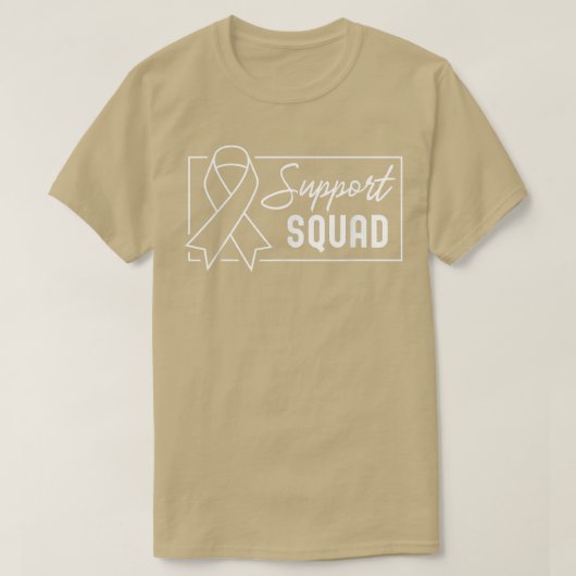 Support Squad Orange Warrior ADHD Awareness1215 T-Shirt (Design vorne)