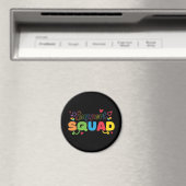 Support Squad - Rainbow Hearts Pride Ally Magnet (In Situ (Geschirrspüler))