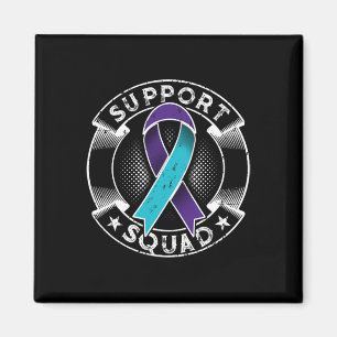 Support Squad Ribbon Suizidpräventionsbewusstsein Magnet