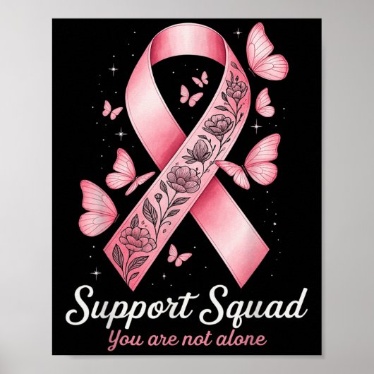 Support Squad Sie sind nicht allein Band-Bewusstse Poster (Vorne)