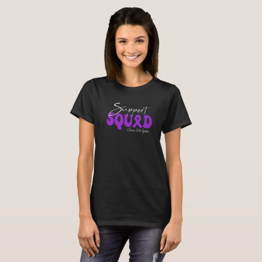 Support Squad Thoracic Outlet Syndrome Awareness P T-Shirt (Vorne ganz)
