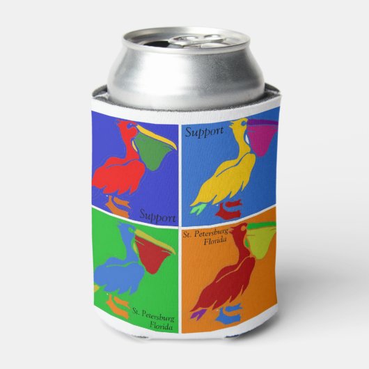 Support St. Pete Dosenkühler (Kanne Vorderseite)