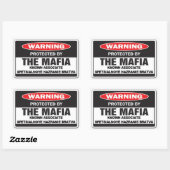 SUPPORT-STICKER RECHTECKIGER AUFKLEBER (Blatt)