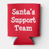 Support-Team des Weihnachtsmanns Dosenkühler (Vorderseite)