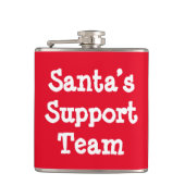 Support-Team des Weihnachtsmanns Flachmann (Vorderseite)