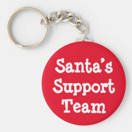 Support-Team des Weihnachtsmanns Schlüsselanhänger