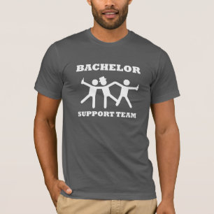 Support-Team für Bachelor T-Shirt