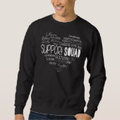 Support-Team-Lehrer-Support-Squad Sweatshirt (Vorderseite)
