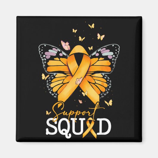 Support-Team Orange Band Multiple Sklerose Awa Magnet (Vorne)