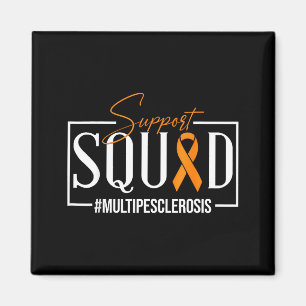 Support-Team Orange Band Multiple Sklerose Awa Magnet