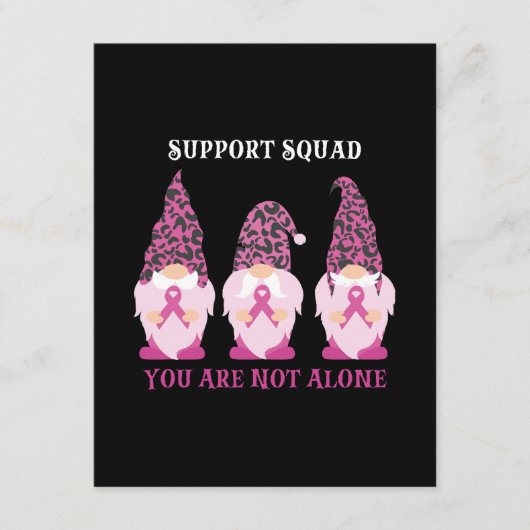 Support-Team Sie sind nicht allein Begleitkarte (Vorderseite)