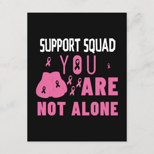 Support-Team Sie sind nicht allein Begleitkarte (Vorderseite)