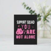 Support-Team Sie sind nicht allein Begleitkarte (Stehend Vorderseite)