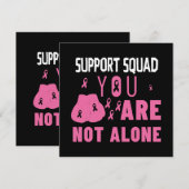 Support-Team Sie sind nicht allein Einladung (Vorne/Hinten)