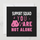 Support-Team Sie sind nicht allein Einladung (Rückseite)