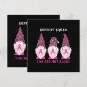 Support-Team Sie sind nicht allein Einladung (Vorne/Hinten)