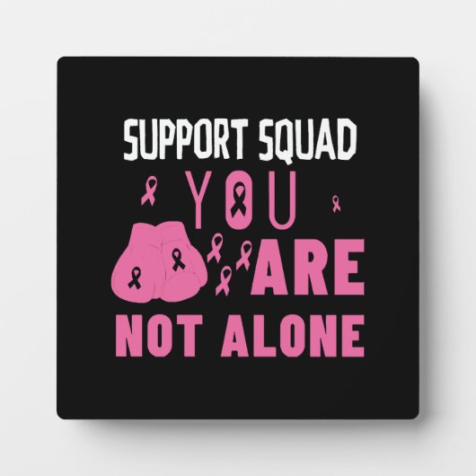 Support-Team Sie sind nicht allein Fotoplatte (Vorderseite)