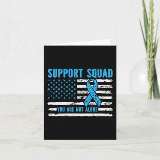 Support-Team Sie sind nicht allein Karte (Vorderseite)