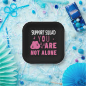 Support-Team Sie sind nicht allein Pappteller (Party)