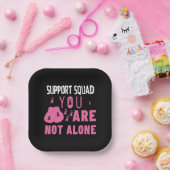 Support-Team Sie sind nicht allein Pappteller (Party)