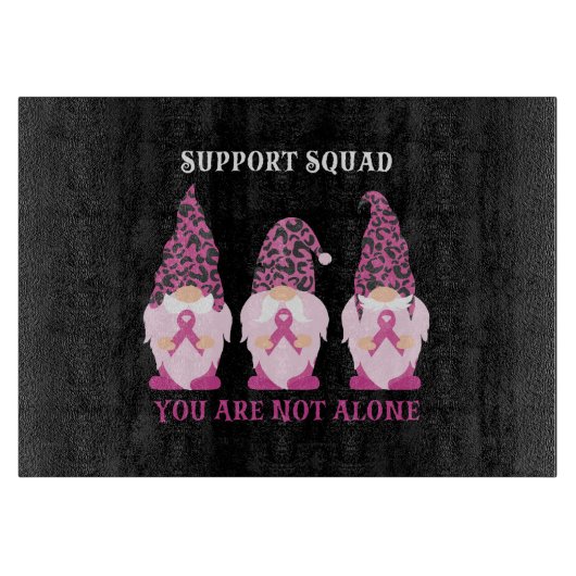 Support-Team Sie sind nicht allein Schneidebrett (Vorderseite)