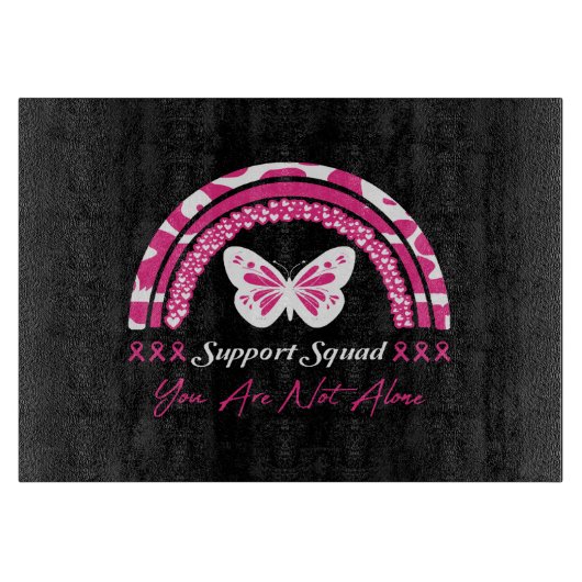 Support-Team Sie sind nicht allein Schneidebrett (Vorderseite)