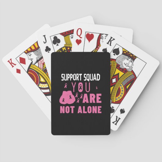 Support-Team Sie sind nicht allein Spielkarten (Rückseite)
