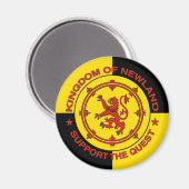 Support the Quest Magnet (Vorderseite/Rückseite)