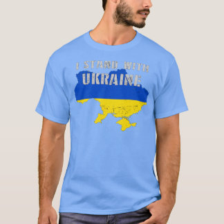 Support Ukraine I Stand With Ukrainian T-Shirt