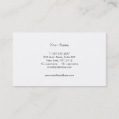 Support-Visitenkarte Visitenkarte (Rückseite)