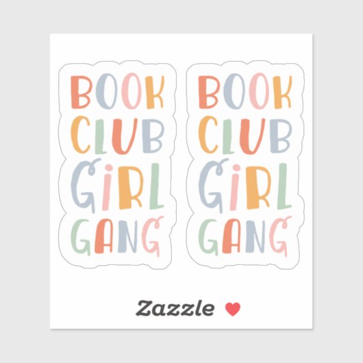 Support Your Local Library Aufkleber (Blatt)