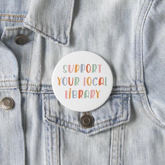 Support Your Local Library Button (Beispiel)