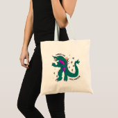 "Support Your Local Monster" Tragetasche (Vorderseite (Produkt))